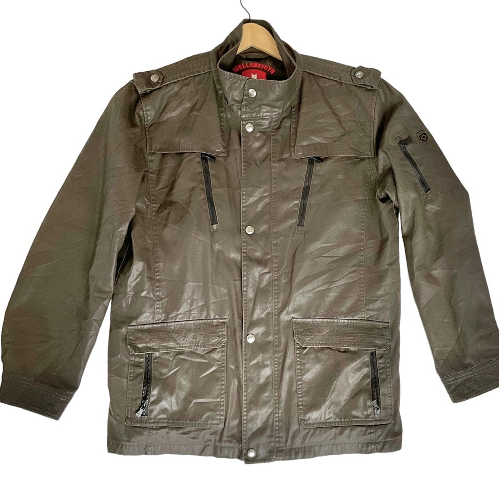 Wellensteyn Montgomery Military Field Jacket CoPuTec, Waxed Cotton Men's L - Picture 2 of 16